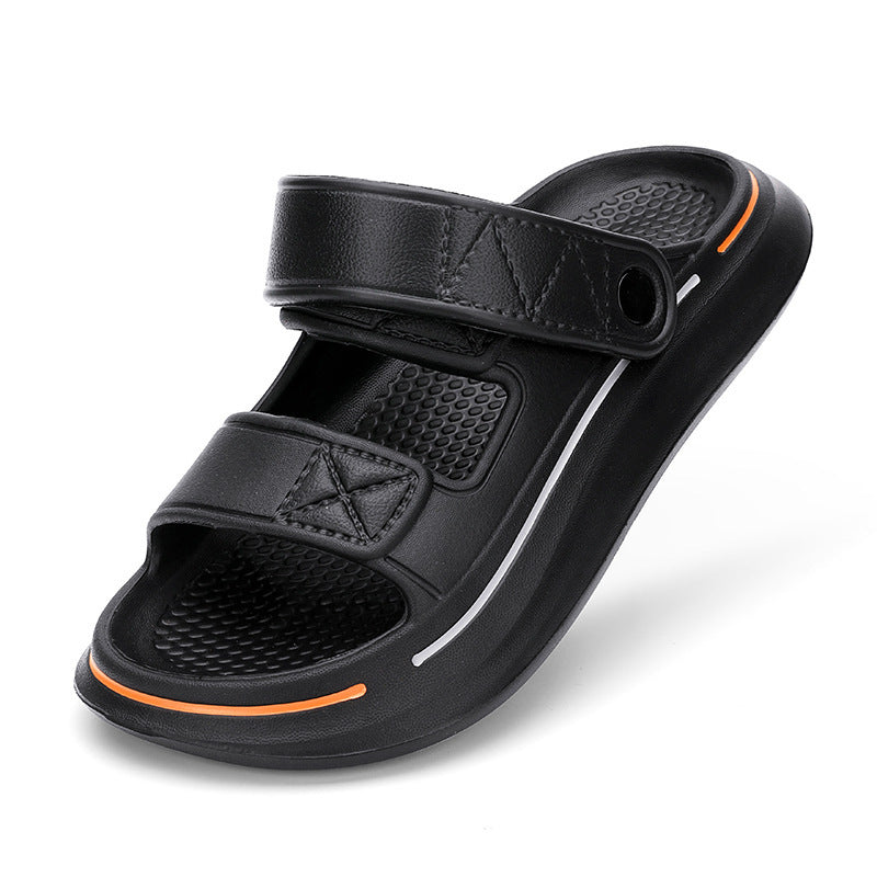 casual platform EVA beach sandals, view 3 - MRSLM