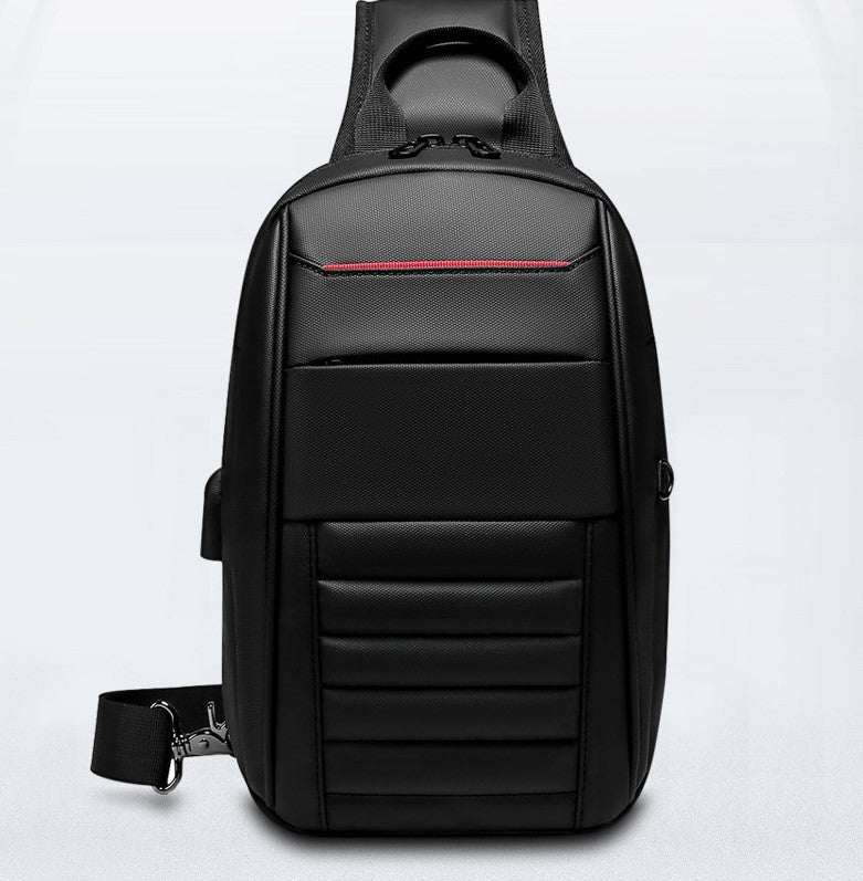 outdoor travel shoulder chest bag, view 6 - MRSLM