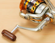 Spinning fishing reel, view 4 - MRSLM