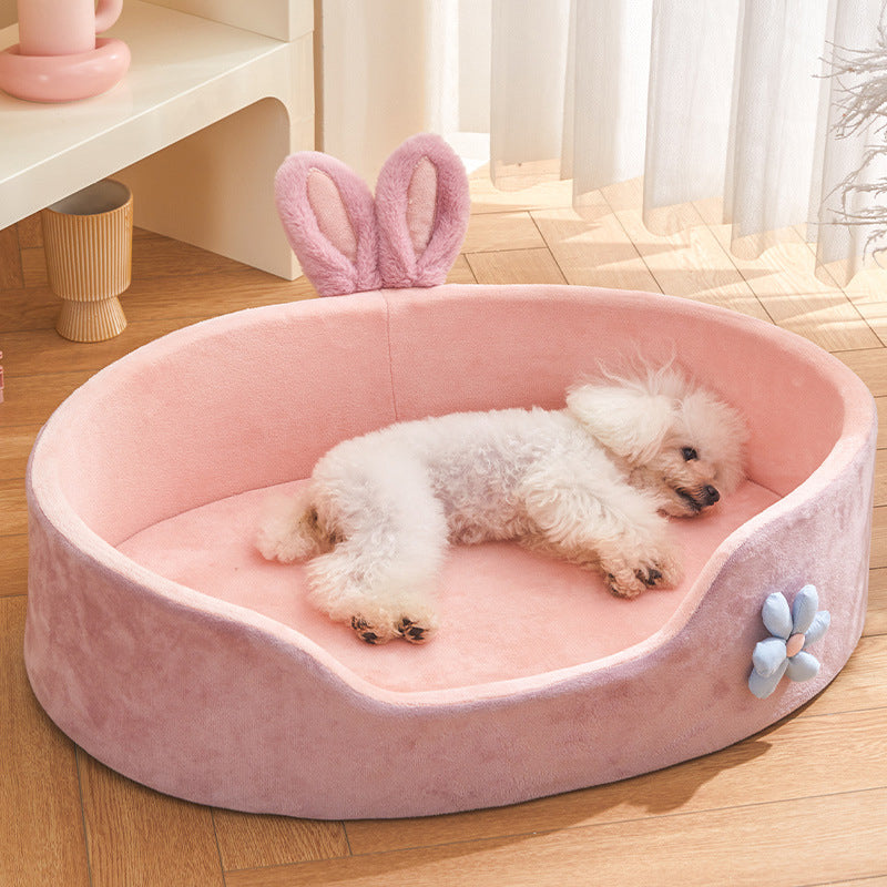 Cozy winter warm pet bed, view 4 - MRSLM