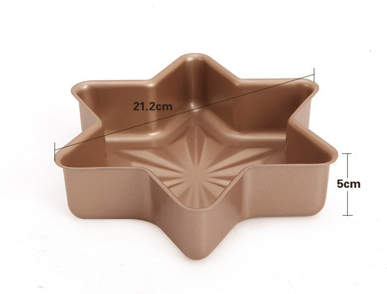 gold mousse cake mold, view 4 - MRSLM