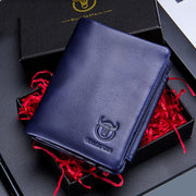 multi-card leather wallet, view 3 - MRSLM