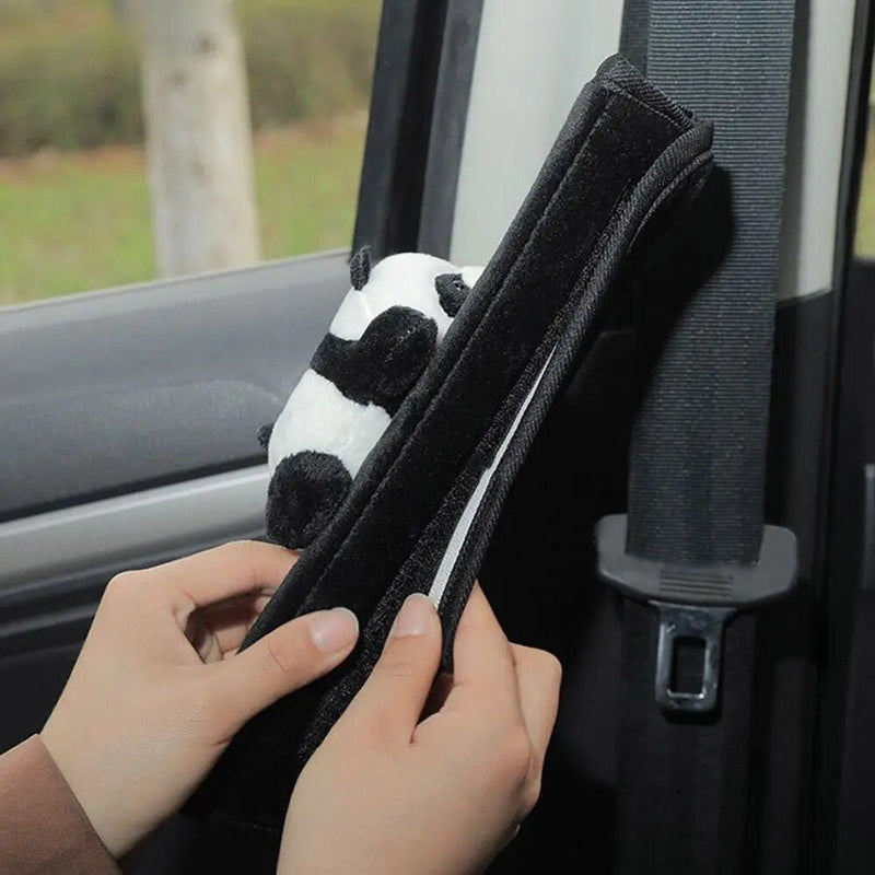 panda seat belt shoulder pad, view 7 - MRSLM