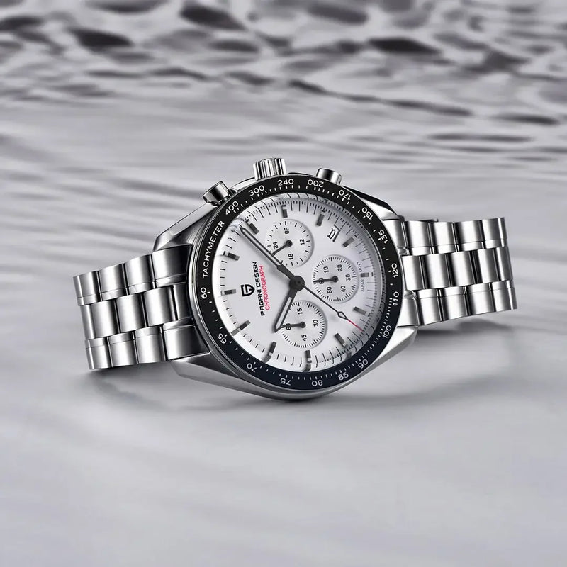 Men's sport chronograph watch, view 7 - MRSLM