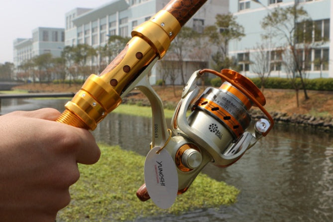 Spinning fishing reel, view 8 - MRSLM