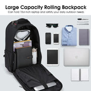 multi-functional trolley backpack, view 6 - MRSLM