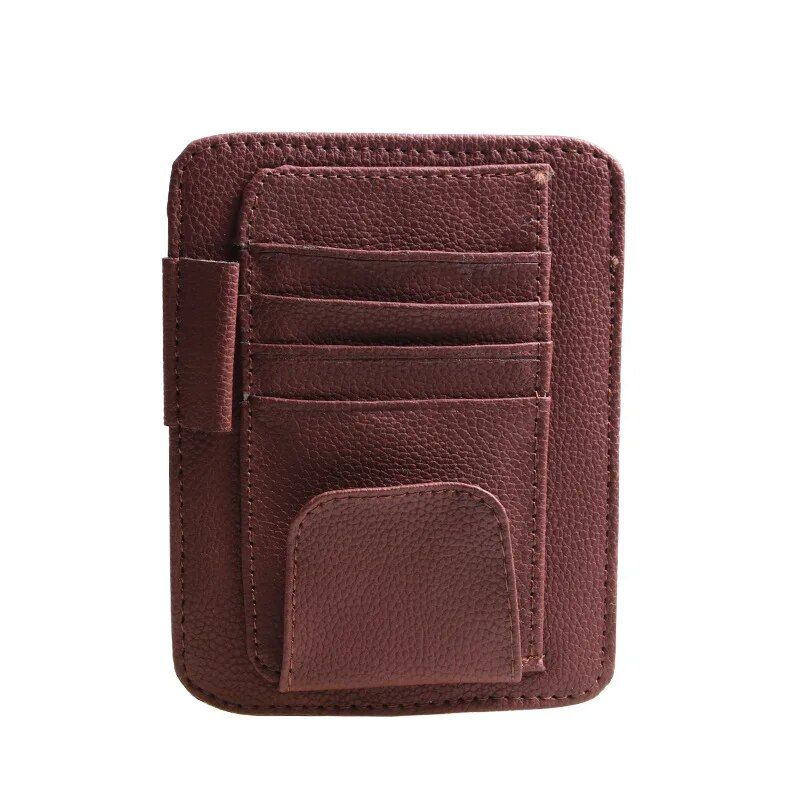 Multi-pocket car sun visor organizer, view 2 - MRSLM