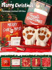 Heated cat's paw hand warmer gloves, view 5 - MRSLM