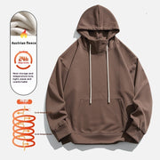 men's hooded fleece-lined sweater, view 9 - MRSLM