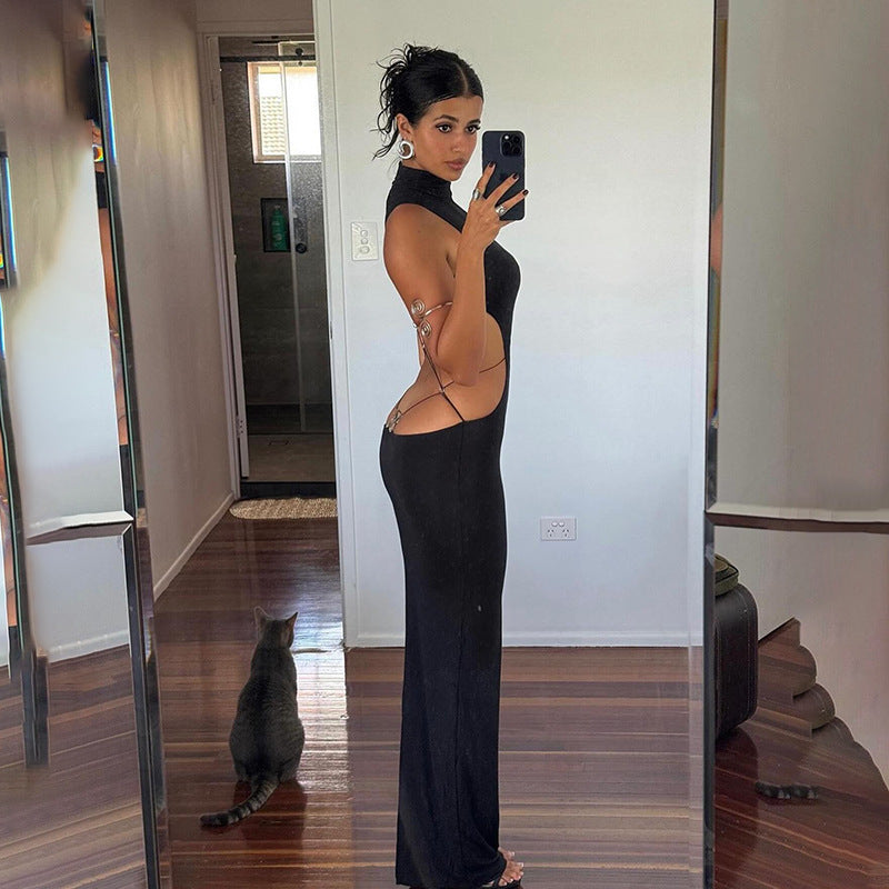 Backless bow dress, view 3 - MRSLM