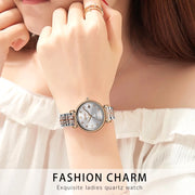 ladies quartz watch with calendar, view 4 - MRSLM