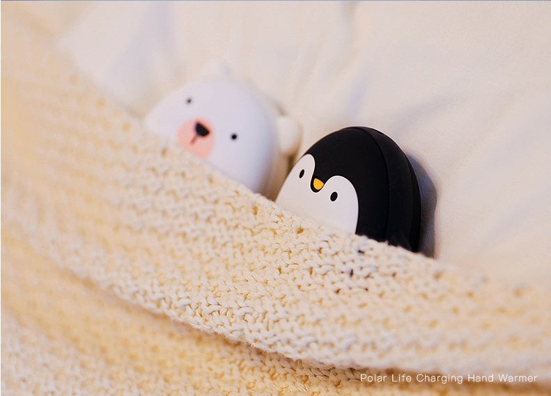 Penguin and polar bear rechargeable hand warmer, view 8 - MRSLM