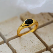 retro gem 925 silver ring, view 7 - MRSLM