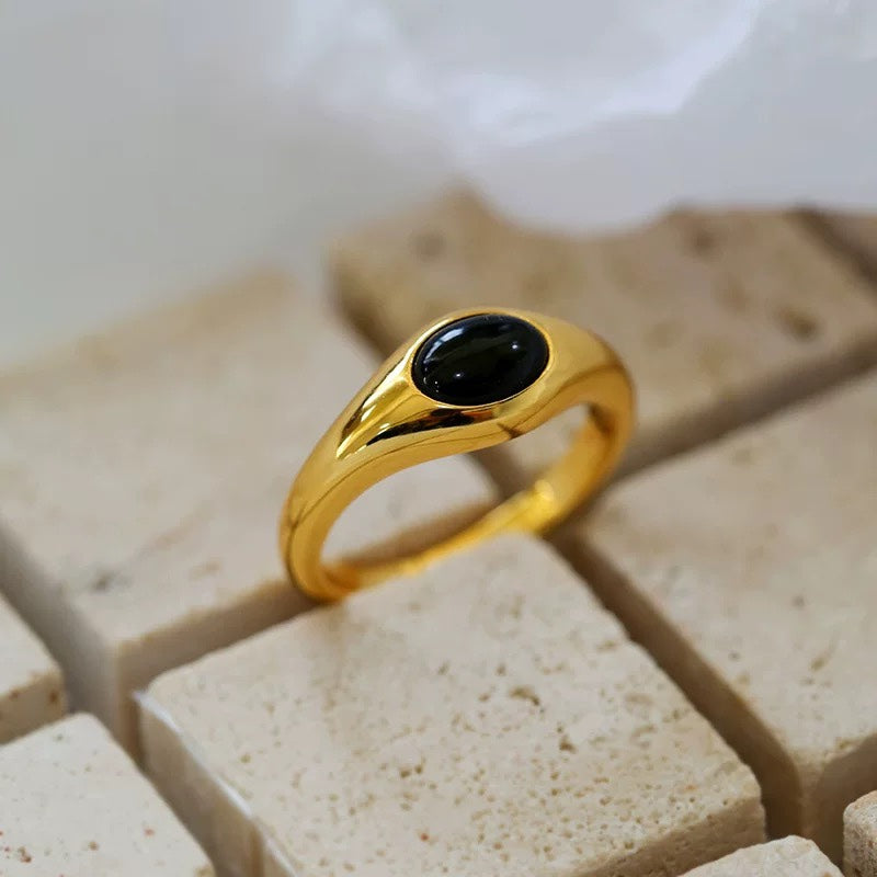 retro gem 925 silver ring, view 7 - MRSLM