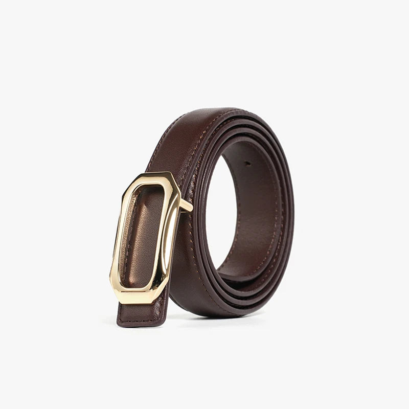women's genuine cow leather belt, view 2 - MRSLM