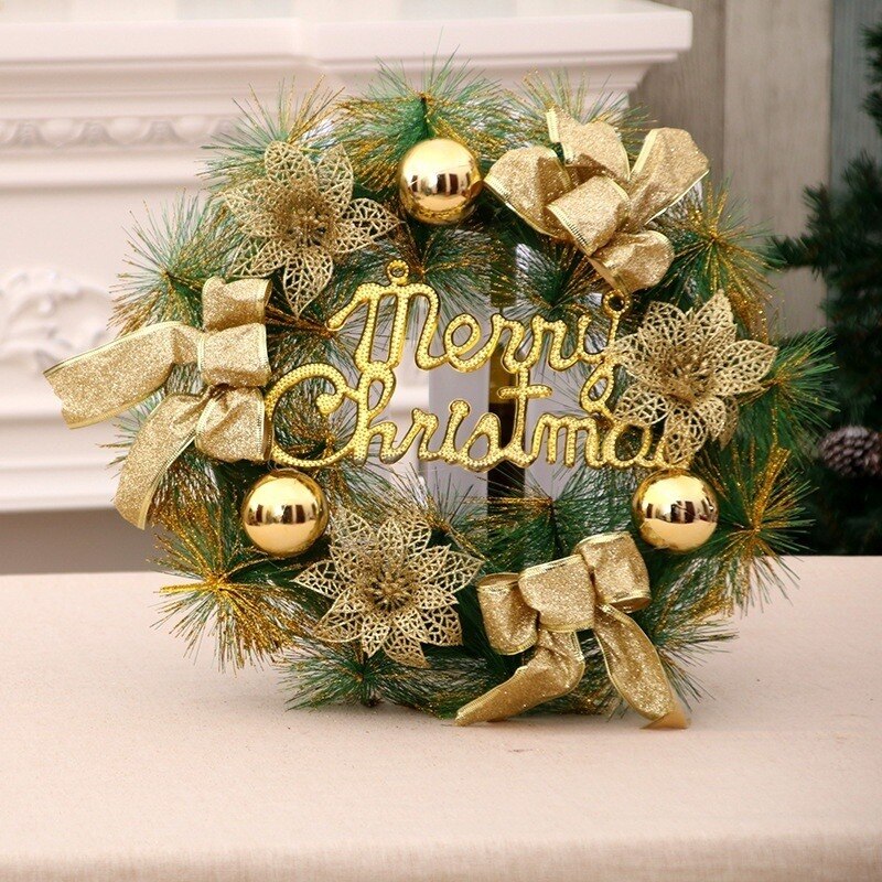 Christmas ball ornament garland, view 2 - MRSLM