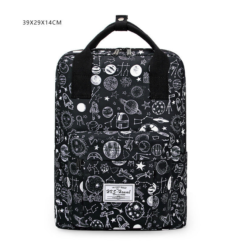 printed laptop backpack, view 18 - MRSLM