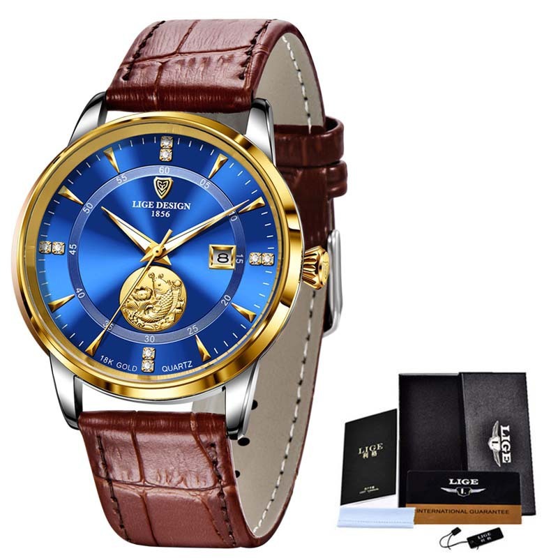 double calendar mechanical watch, view 11 - MRSLM