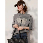 women's 3d dragonfly sweatshirt, view 4 - MRSLM