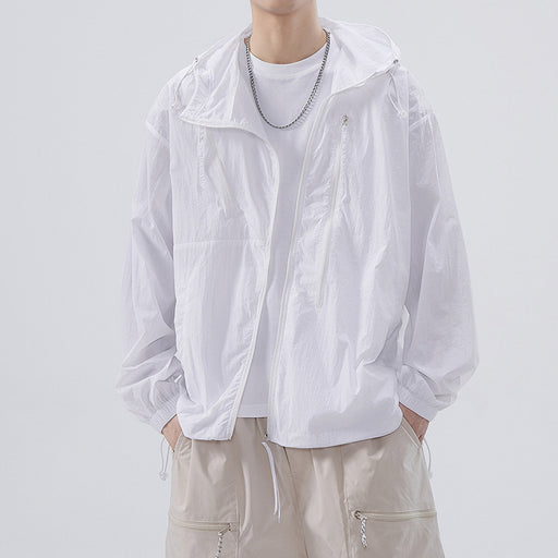 summer nylon coat men loose fit - MRSLM