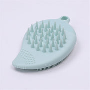 silicone shampoo brush and facial cleanser, view 3 - MRSLM