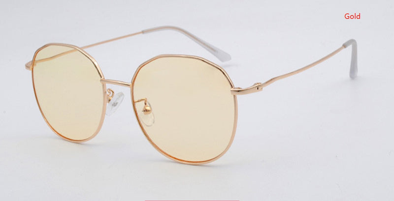 fashionable plastic frame glasses, view 6 - MRSLM