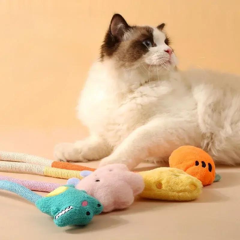 catnip teasing stick toy - MRSLM