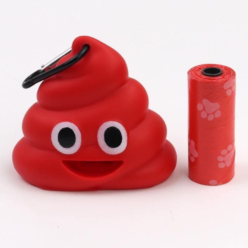 silicone poop bag dispenser for pets, view 7 - MRSLM