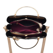 PU leather bucket crossbody bag, view 13 - MRSLM
