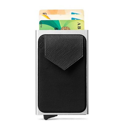 aluminum automatic card holder, view 3 - MRSLM