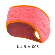 Ponytail ear warmer headband for running, view 9 - MRSLM