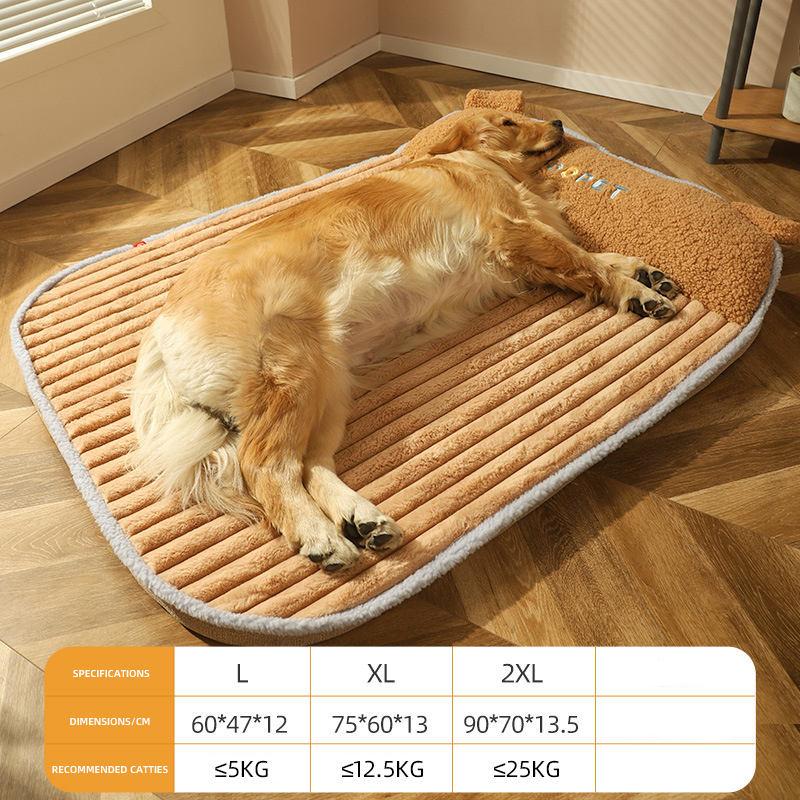 heated dog and cat bed mat, view 2 - MRSLM