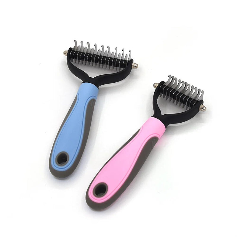pet deshedding brush, view 12 - MRSLM