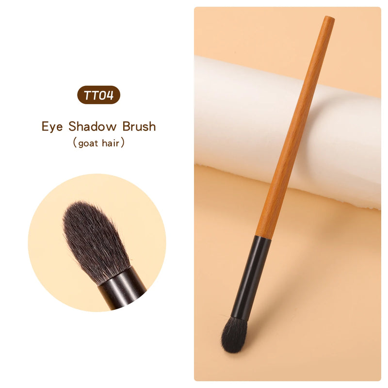 goat hair eyeshadow blending brush, view 5 - MRSLM