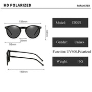 retro round polarized sunglasses, view 13 - MRSLM