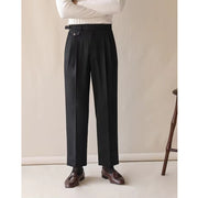 men's high waist suit pants, view 7 - MRSLM