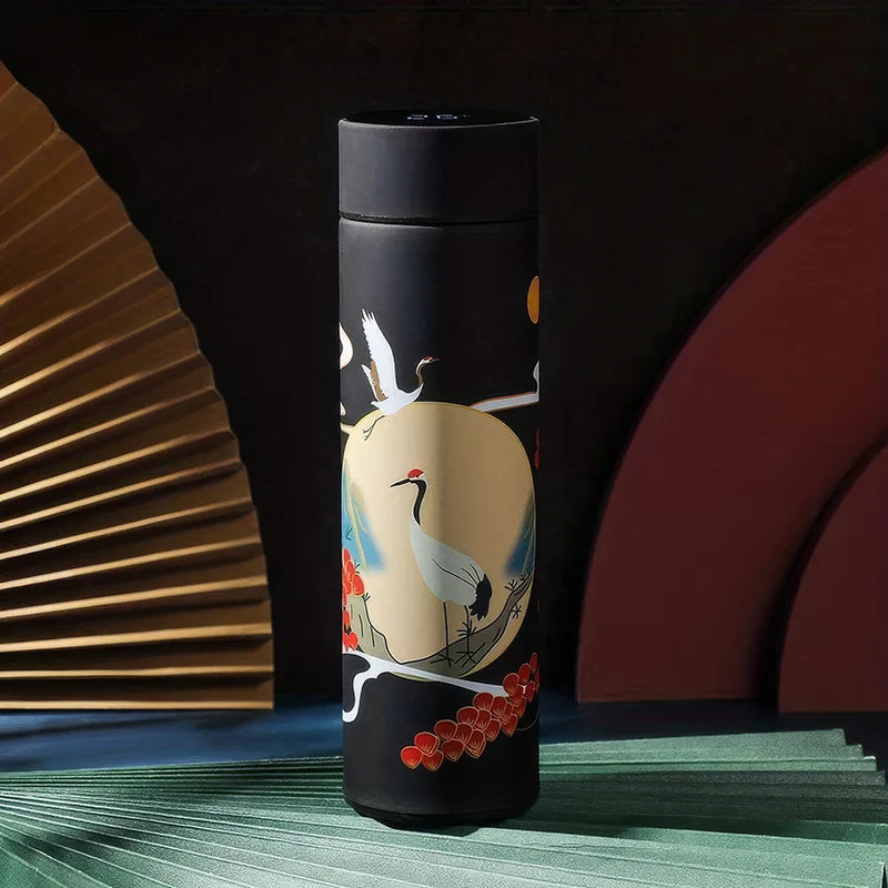 retro smart thermal water bottle, view 11 - MRSLM