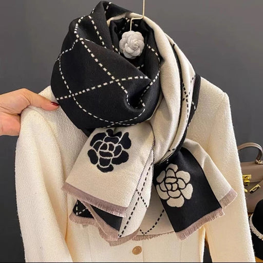 Thick warm imitation cashmere scarf - MRSLM