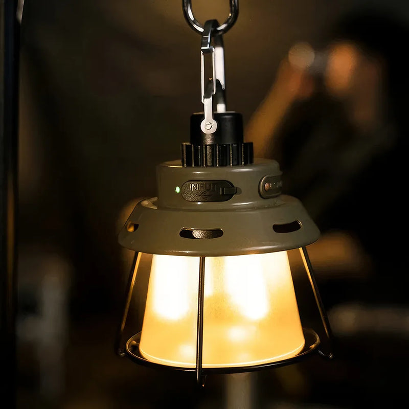 rechargeable portable camping light, view 9 - MRSLM
