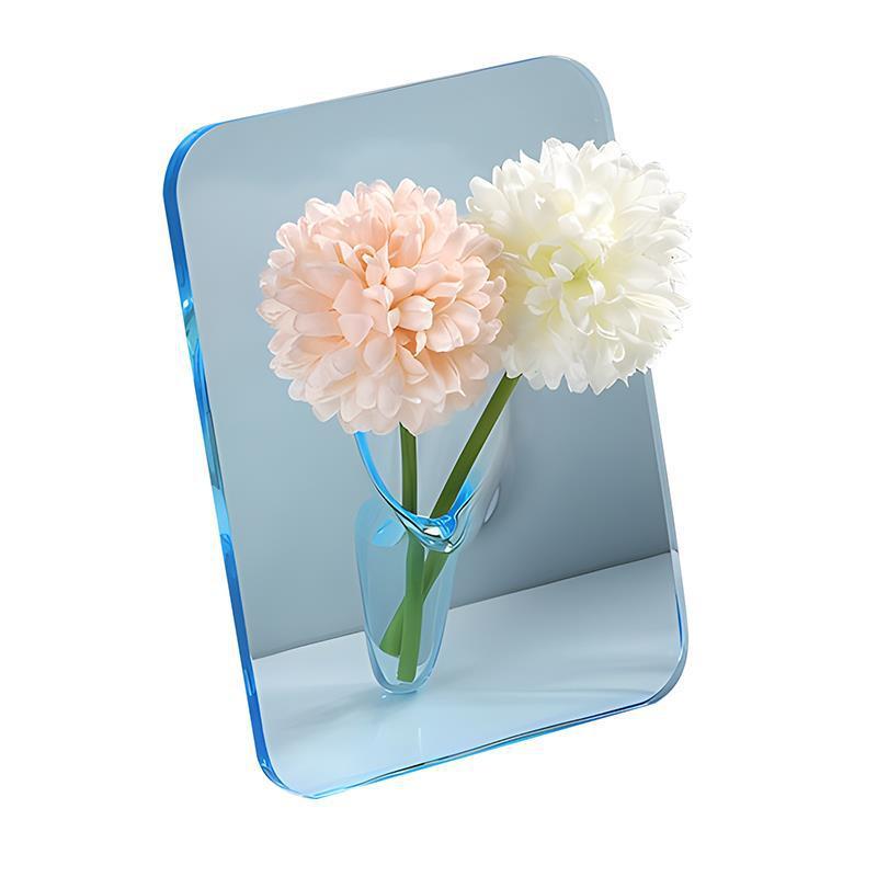 acrylic photo frame vase, view 2 - MRSLM