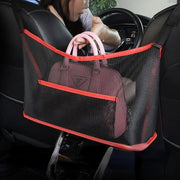 Car seat organizer with pet barrier, view 6 - MRSLM