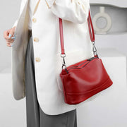 genuine leather tote bag, view 6 - MRSLM