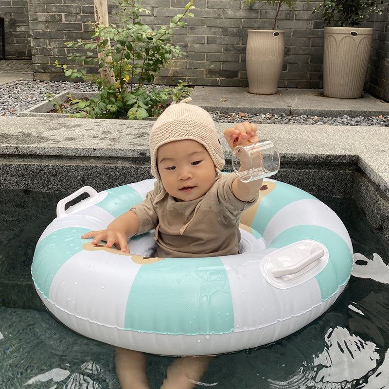 baby swim ring inflatable seat, view 10 - MRSLM
