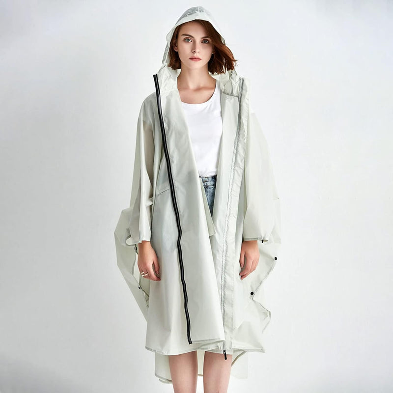 unisex riding rain poncho, view 5 - MRSLM