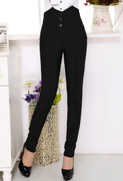 black high waist pencil pants, view 5 - MRSLM