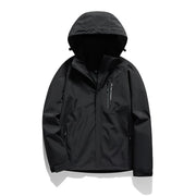removable waterproof windproof hooded jacket, view 14 - MRSLM