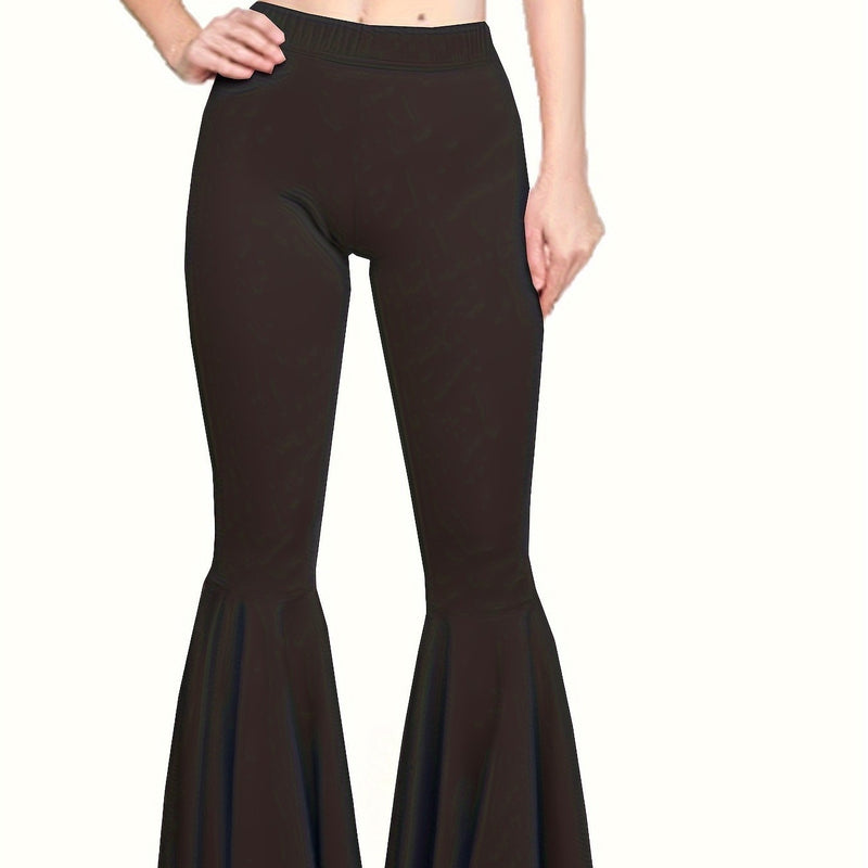 women's plus size loose flared pants - MRSLM
