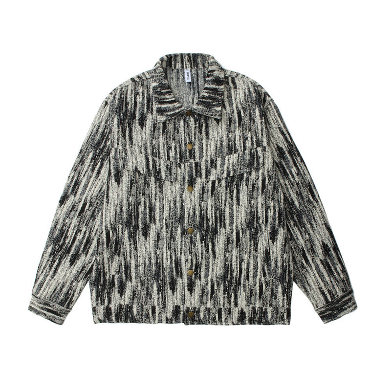 men's tie-dye gradient jacket, view 8 - MRSLM