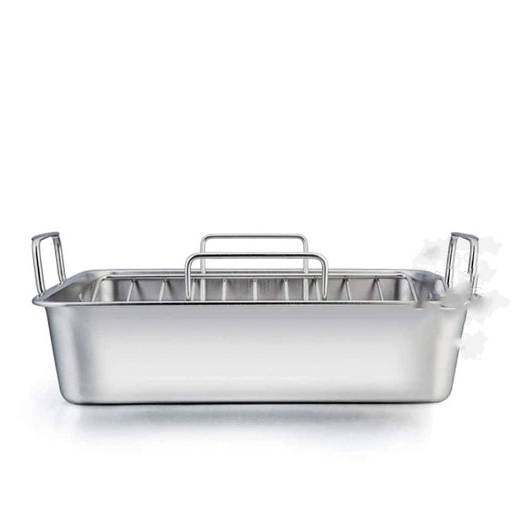 square barbecue tray set, view 4 - MRSLM