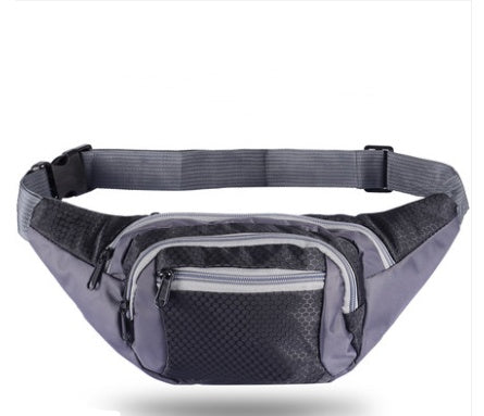 Waterproof Canvas Multi-pocket Phone Chest Bag